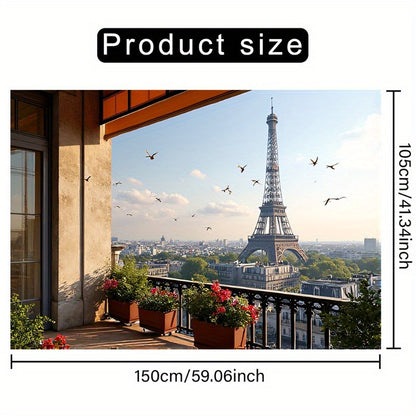 Premium Architectural Backdrop Banner for Photography & Home Decor