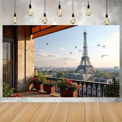 Premium Architectural Backdrop Banner for Photography & Home Decor